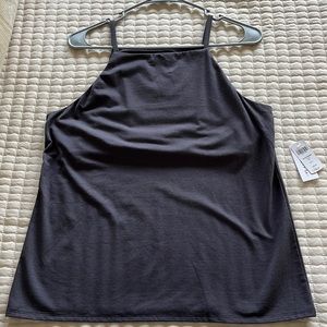 ! SOLD ! Tank top - NWT - SOMA - size M - 54cotton/36rayon/10spandex - dark grey
